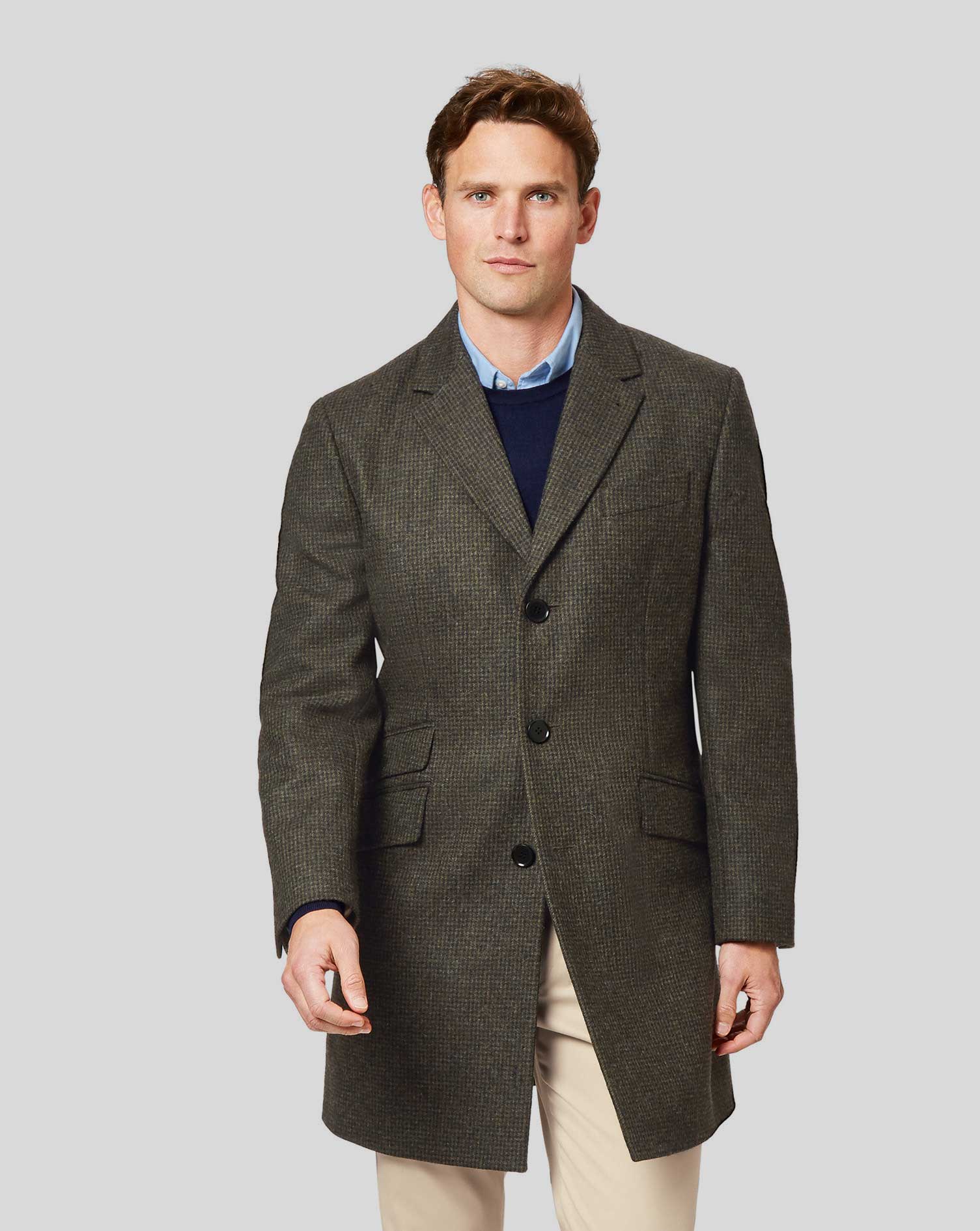 grey epsom coat